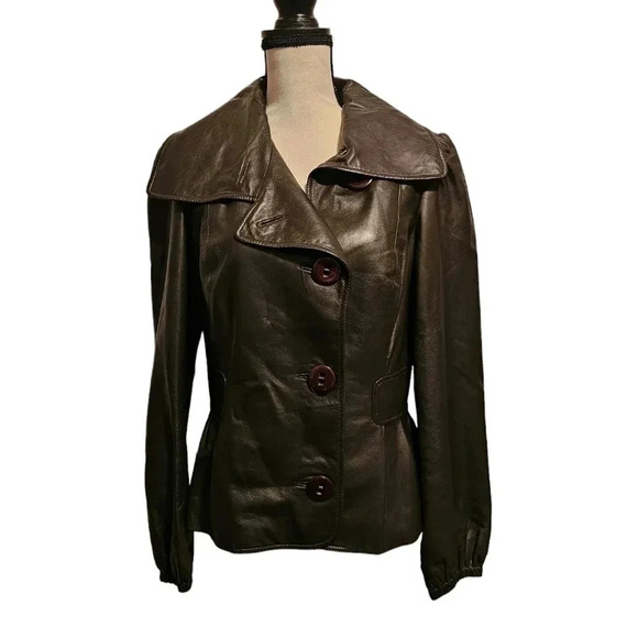 Per se Leather Jacket 10 - Picture 1 of 5